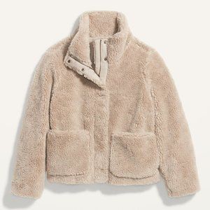 Cozy Sherpa Teddy Faux-FurJacket